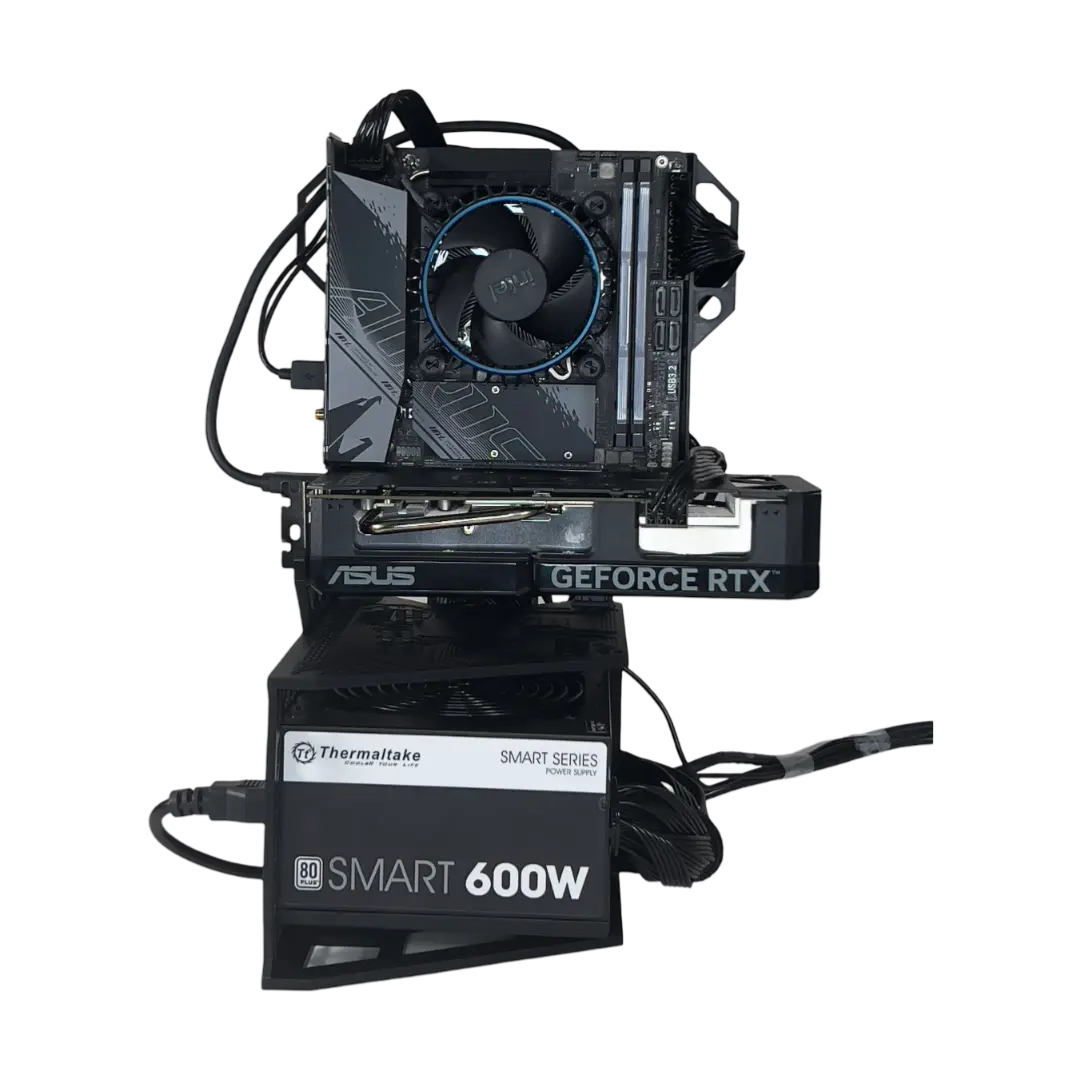 Insurgency A - ITX Open Air Frame Case, ATX PSU support Insurgency Labs