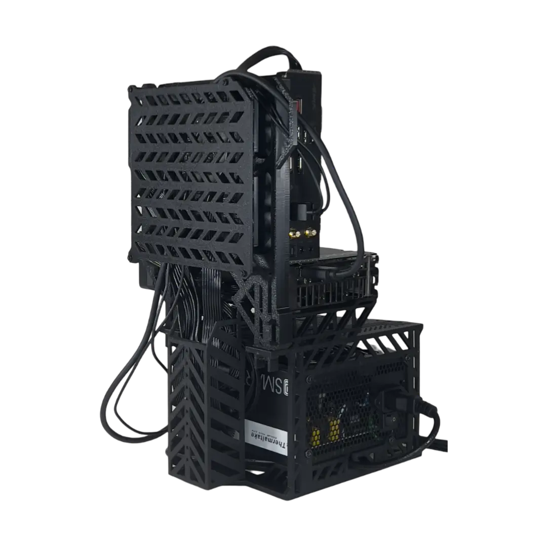 Insurgency A - ITX Open Air Frame Case, ATX PSU support Insurgency Labs