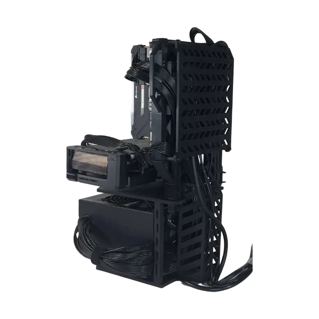 Insurgency A - ITX Open Air Frame Case, ATX PSU support Insurgency Labs