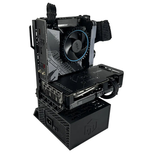 Insurgency S - ITX Open Air Frame Case, SFX PSU support